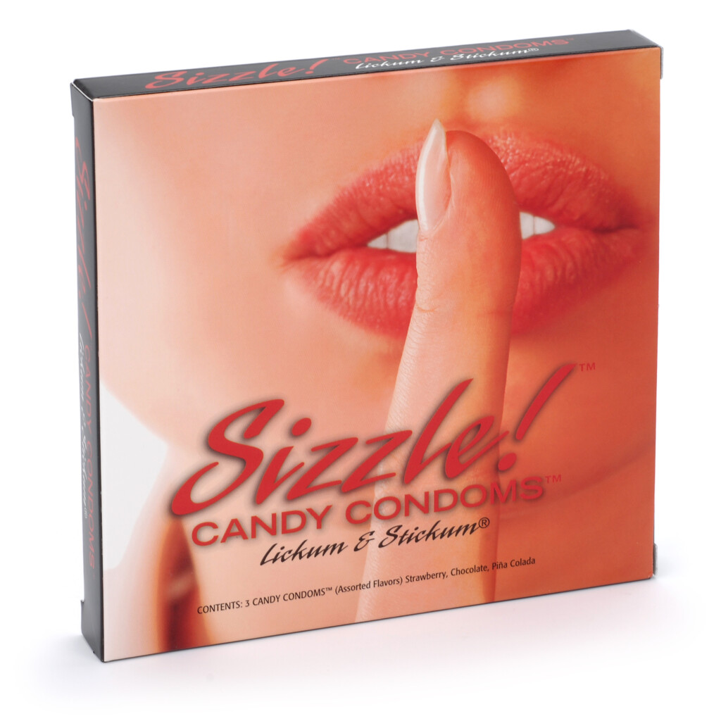 SIZZLE CANDY CONDOM - Romantic Depot | Adult Sex Toy Superstore