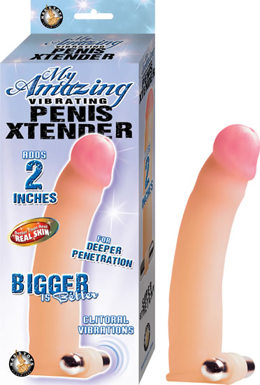 MY AMAZING VIBRATING PENIS XTENDER FLESH - Romantic Depot | Adult Sex Toy  Superstore