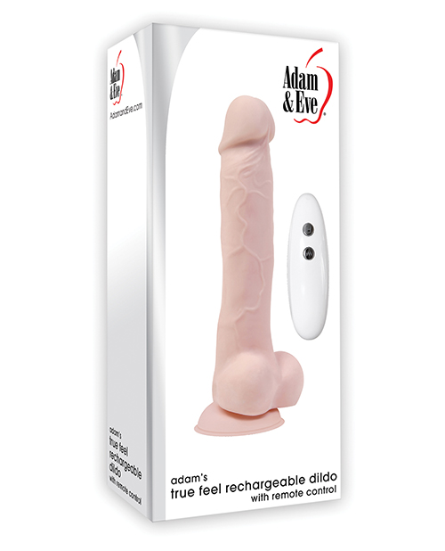 adam and eve mystery vibrating dildo ADAM & EVE ADAMS RECHARGEABLE VIBRATING DILDO - Romantic Depot main image 0