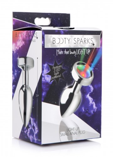 BOOTY SPARKS LIGHT UP SMALL ANAL PLUG - Romantic Depot