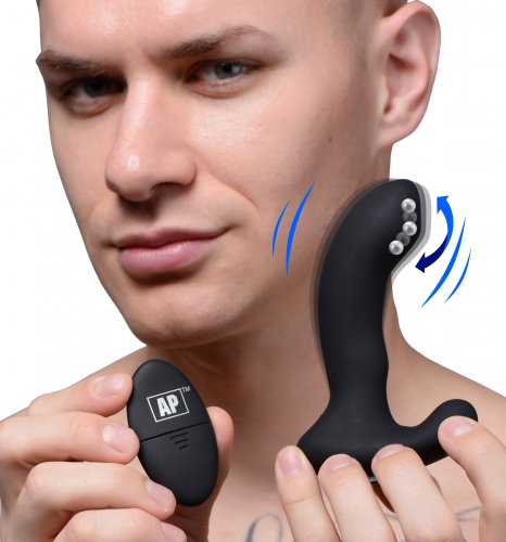 lovehoney love thruster rechargeable thrusting rabbit vibrator P-Spot Vibing Hands-Free Rechargeable Vibrating Silicone Prostate Massager main image 0
