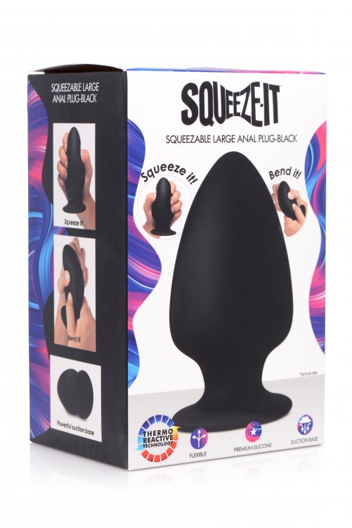 anal plug black Mighty Mini Rechargeable Silicone Anal Plug