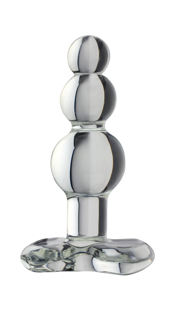BEADED ANAL PLUG CLEAR - Romantic Depot | Adult Sex Toy Superstore