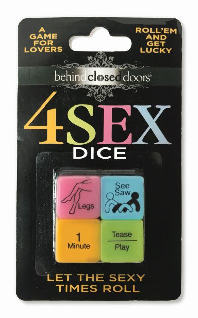 BEHIND CLOSED DOORS 4 SEX DICE SEX GAME FOR COUPLES - Romantic Depot |  Adult Sex Toy Superstore