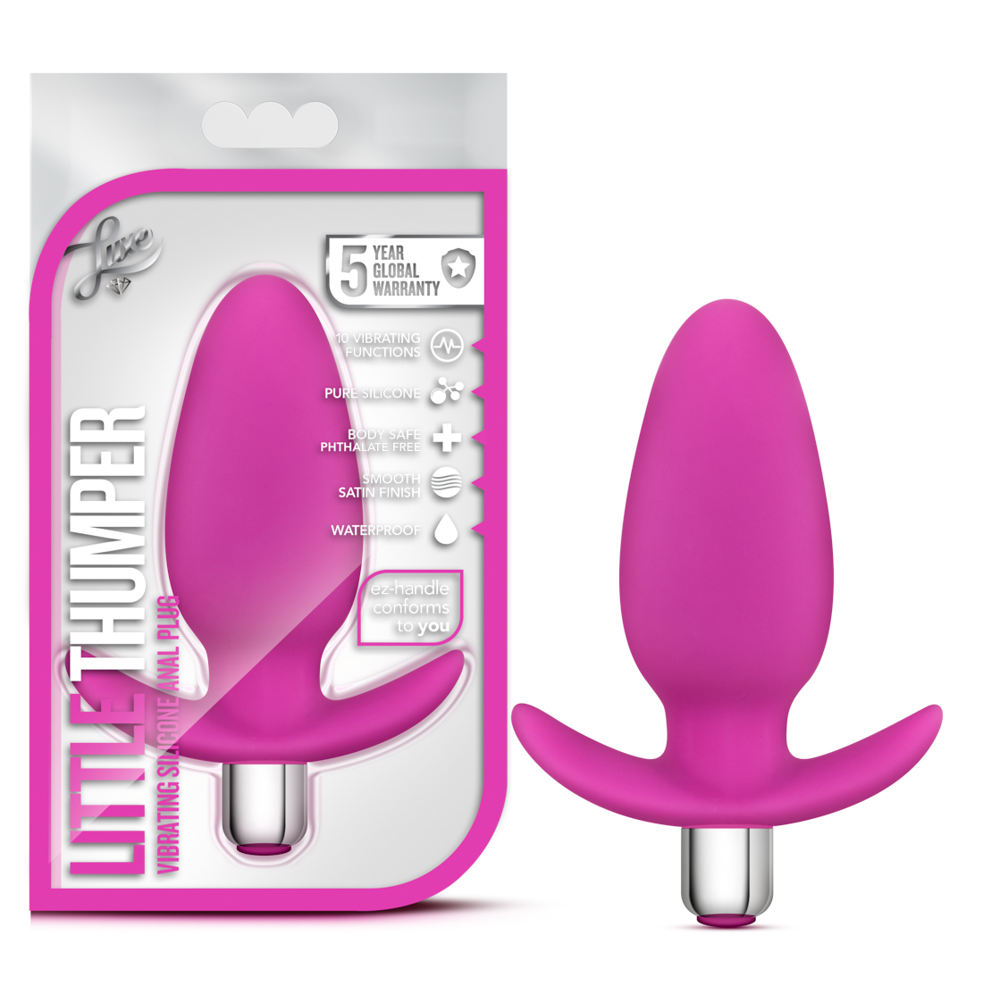 LUXE LITTLE THUMPER FUSCHIA - Romantic Depot | Adult Sex Toy Superstore
