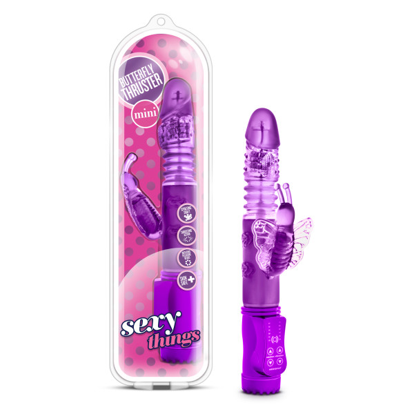 SEXY THINGS BUTTERFLY THRUSTER MINI PURPLE - Romantic Depot | Adult Sex Toy  Superstore