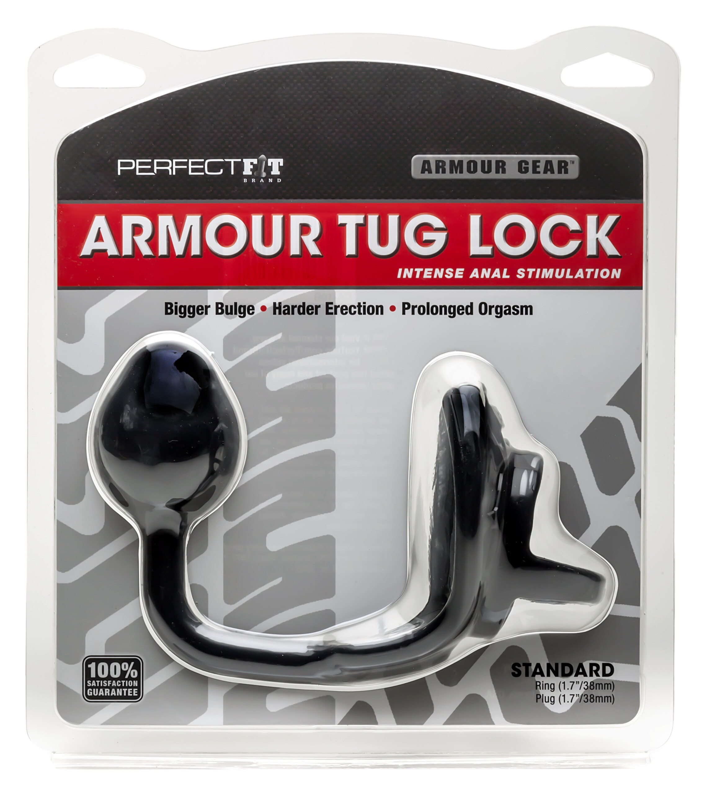 PERFECT FIT ARMOUR TUG LOCK BLACK - Romantic Depot | Adult Sex Toy  Superstore