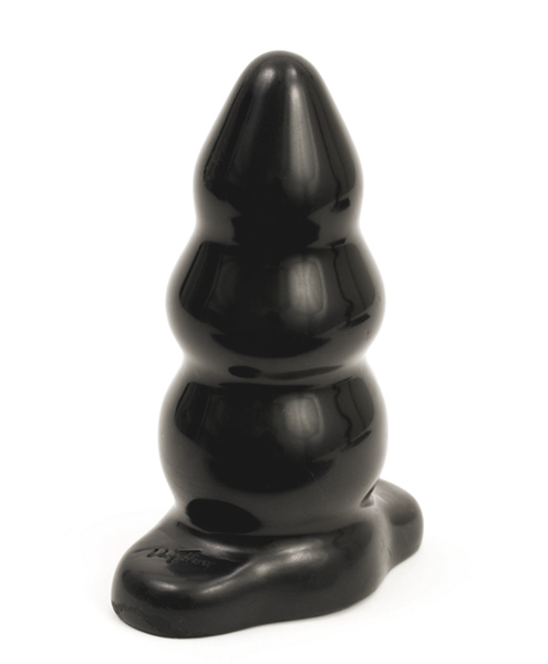 TRIPLE RIPPLE BUTT PLUG-LG-BLACK CD - Romantic Depot | Adult Sex Toy  Superstore