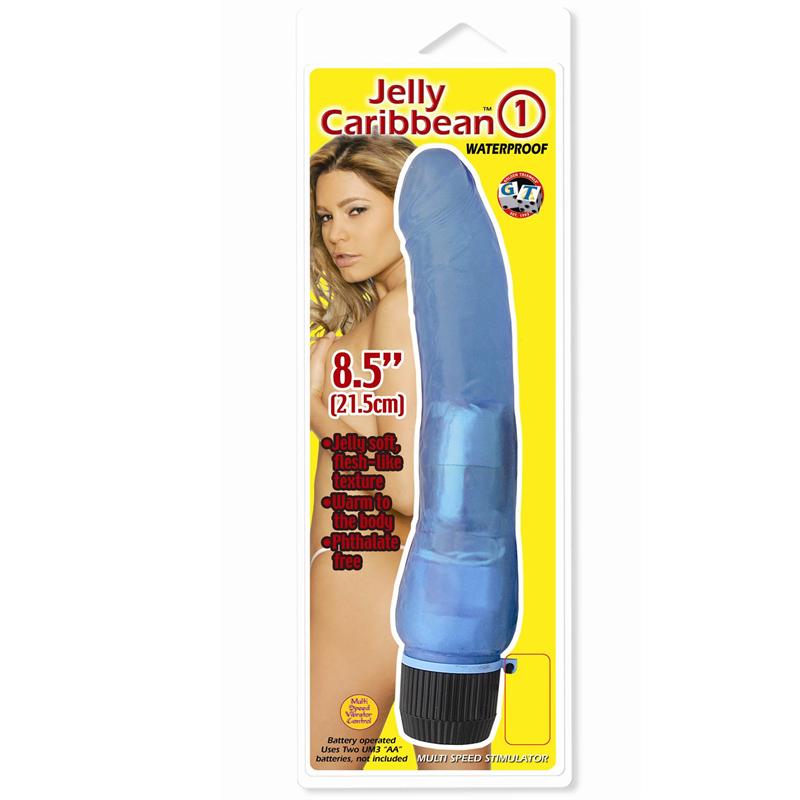 JELLY CARIBBEAN #1 BLUE WATERPROOF - Romantic Depot | Adult Sex Toy  Superstore