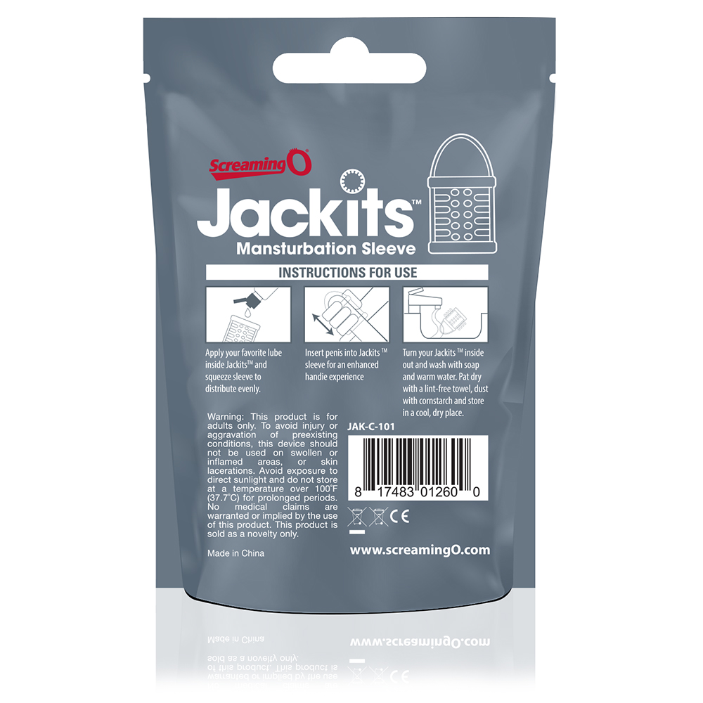 SCREAMING O JACKITS MANSTURBATION SLEEVE - Romantic Depot