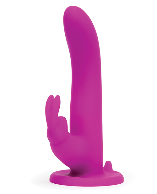 HAPPY RABBIT RECHARGEABLE VIBRATING STRAP ON HARNESS SET - Romantic Depot