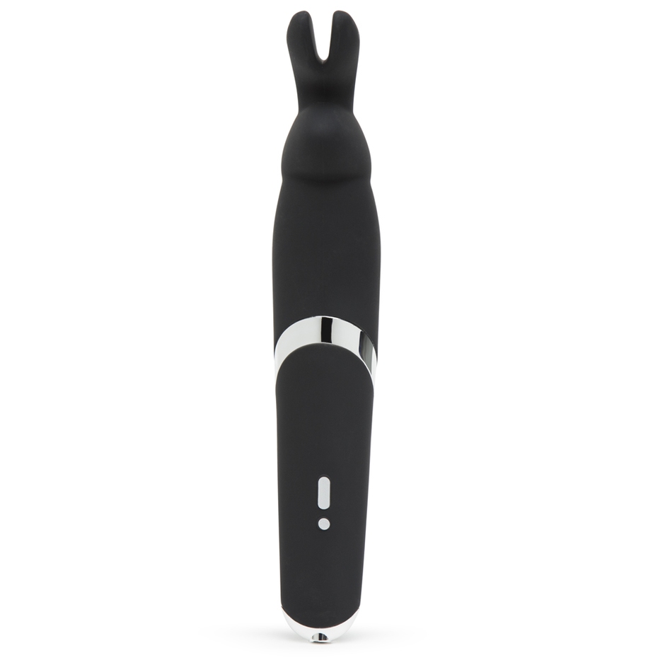 HAPPY RABBIT RECHARGEABLE WAND VIBRATOR BLACK HAPPY RABBIT RECHARGEABLE WAND VIBRATOR BLACK