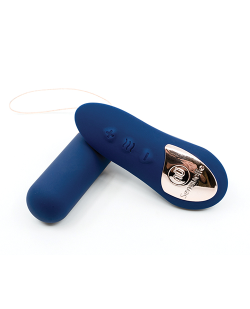 SENSUELLE BULLET PLUS NAVY BLUE - Romantic Depot