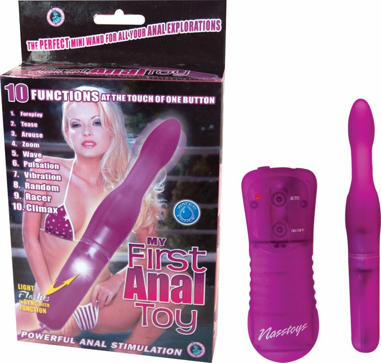 MY FIRST ANAL TOY PURPLE - Romantic Depot