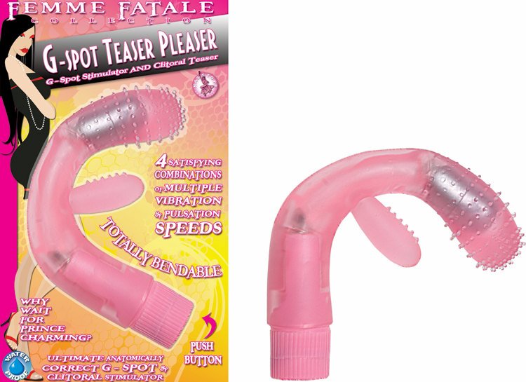FEMME FATALE G SPOT TEASER PLEASER BUBBLE GUM - Romantic Depot | Adult Sex  Toy Superstore