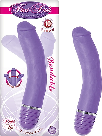 flexi sex doll FLEXI DICK BY NASSTOYS PURPLE - Romantic Depot