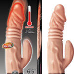 NATURAL REALSKIN HOT COCK JACKHAMMER - Romantic Depot | Adult Sex Toy  Superstore