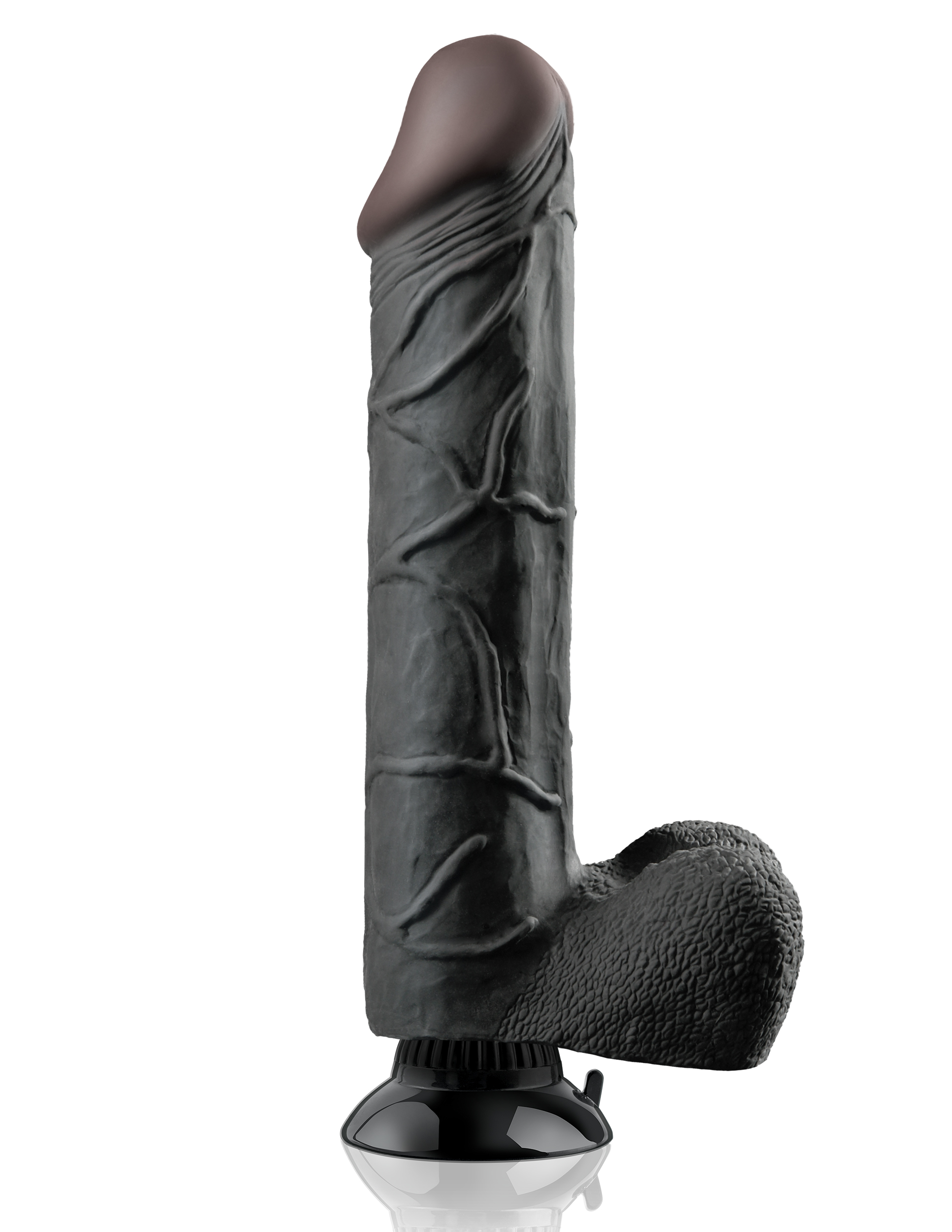 REAL FEEL DELUXE #12 BLACK 12IN - Romantic Depot