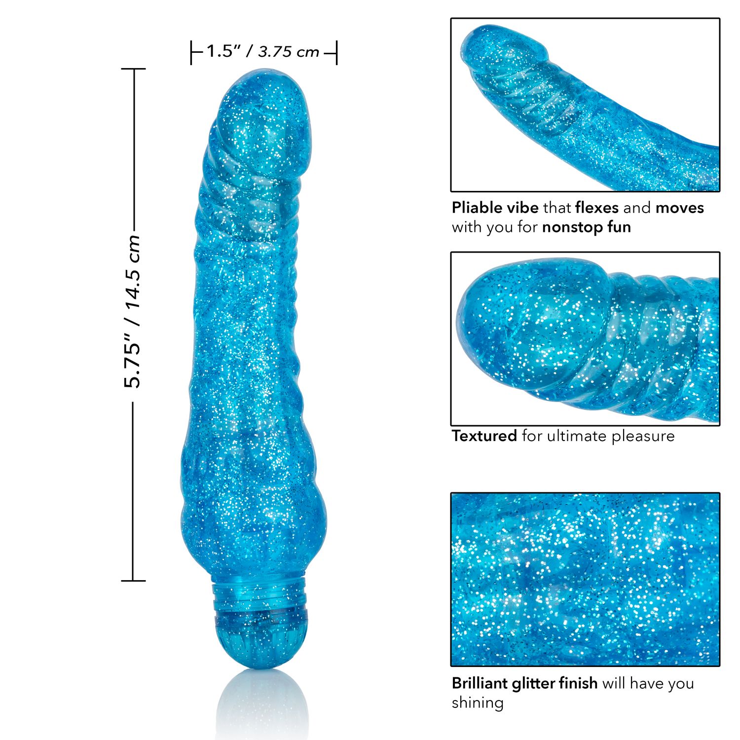 SPARKLE GLITTER JACK BLUE - Romantic Depot