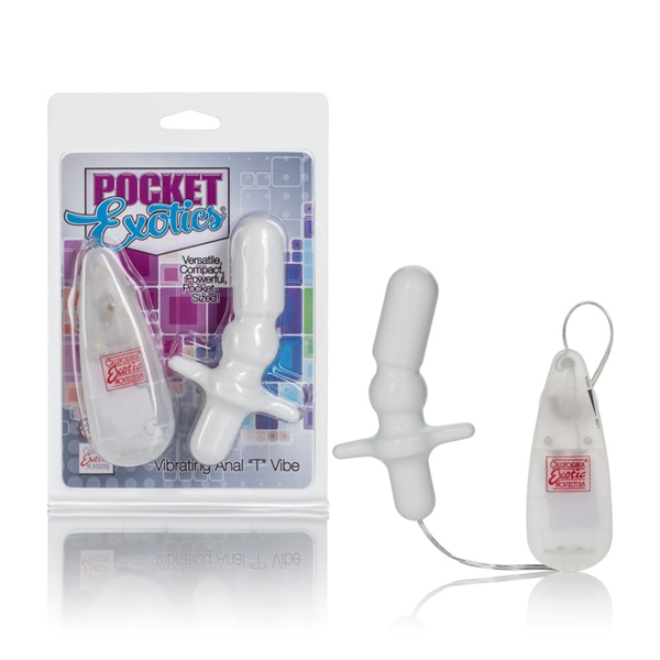 vibrating anal t Waterproof Anal T Vibrating Probe with Controller by Colt