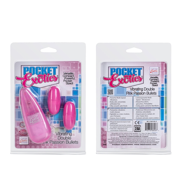 vibrating double bullet Plug anal 13.6 cm main image 1