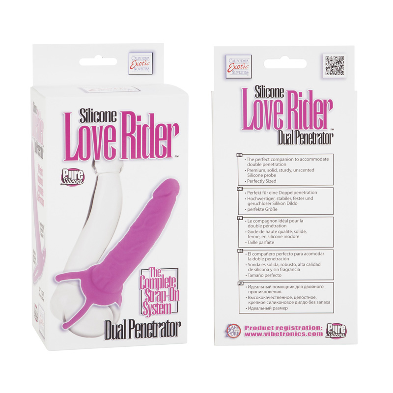 LOVE RIDERS DUAL PENETRATOR SILICONE PINK - Romantic Depot | Adult Sex Toy Superstore LOVE RIDERS DUAL PENETRATOR SILICONE PINK - Romantic Depot | Adult Sex Toy Superstore