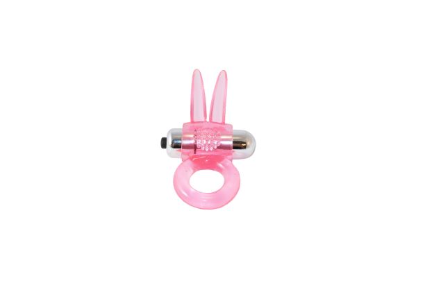 RIBBIDY RABBIT VIBRATING COCK RING-PINK - Romantic Depot