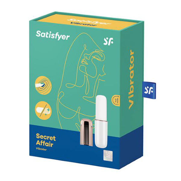 secret affair sucking vibrator Satisfyer Secret Affair Vibrator Sex Toy | Adult Toys for Women | Mini  Clitoral Stimulator | Vibrating Sexual Pleasure Device | Stimulation  Vibrators | Female Wellness Tools | Woman Sextoy : Health & Household main image 1