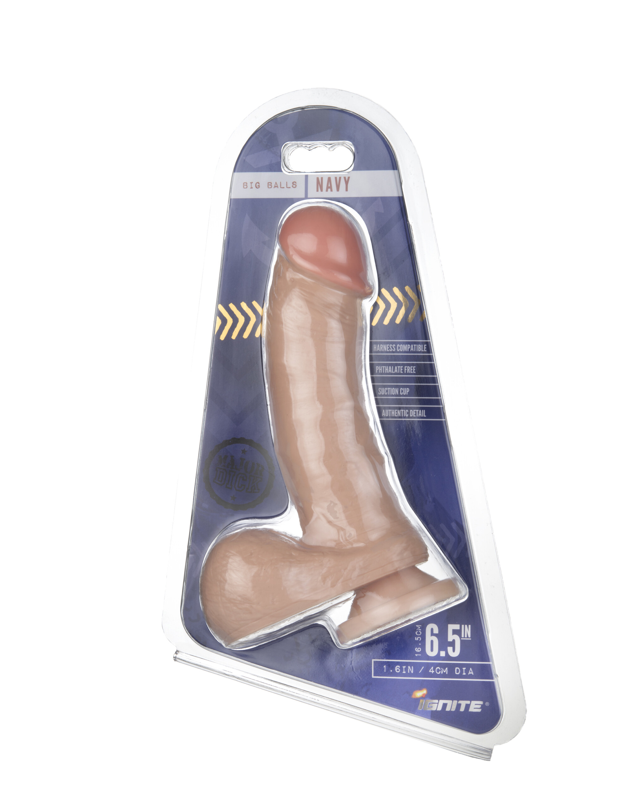 MAJOR DICK NAVY VANILLA - Romantic Depot | Adult Sex Toy Superstore