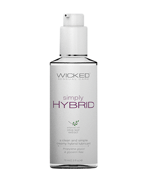 WICKED SIMPLY HYBRID LUBE 2.3 OZ - Romantic Depot
