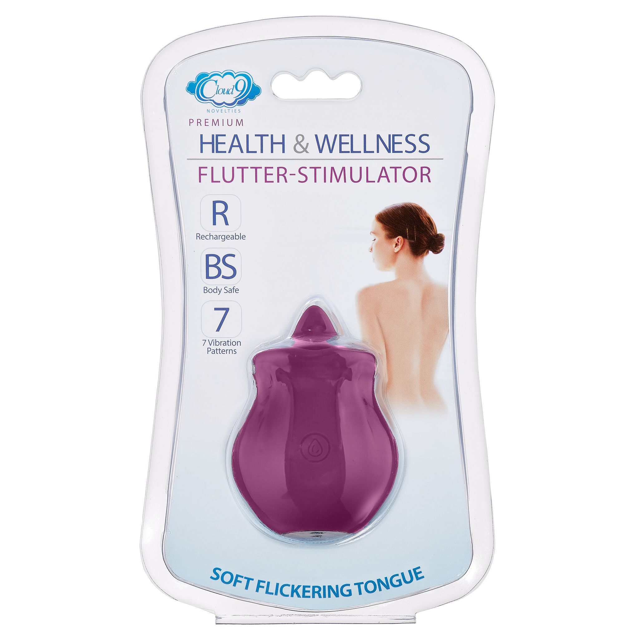 CLOUD 9 HEALTH & WELLNESS FLUTTER ORAL TONGUE STIMULATOR - Romantic Depot | Adult  Sex Toy Superstore