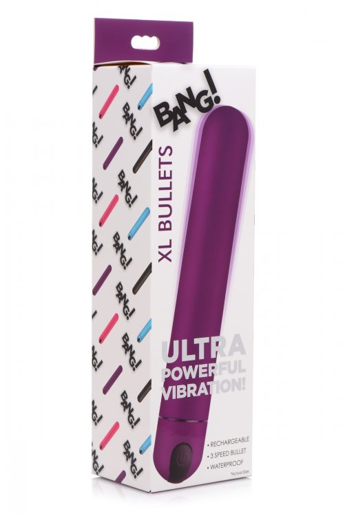 bang vibrating bullet BANG! XL VIBRATING BULLET PURPLE - Romantic Depot