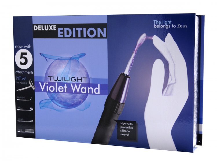 ZEUS DELUXE EDITION VIOLET WAND KIT - Romantic Depot