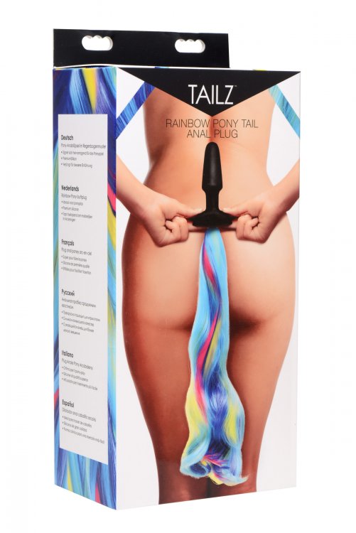 afrainbowponytailanalplugpkg