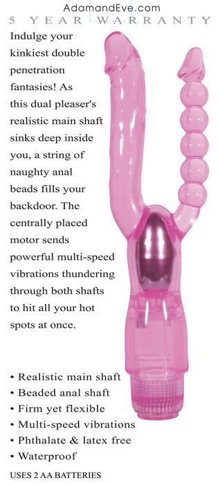ADAM & EVE PLEASURE VIBE PINK - Romantic Depot
