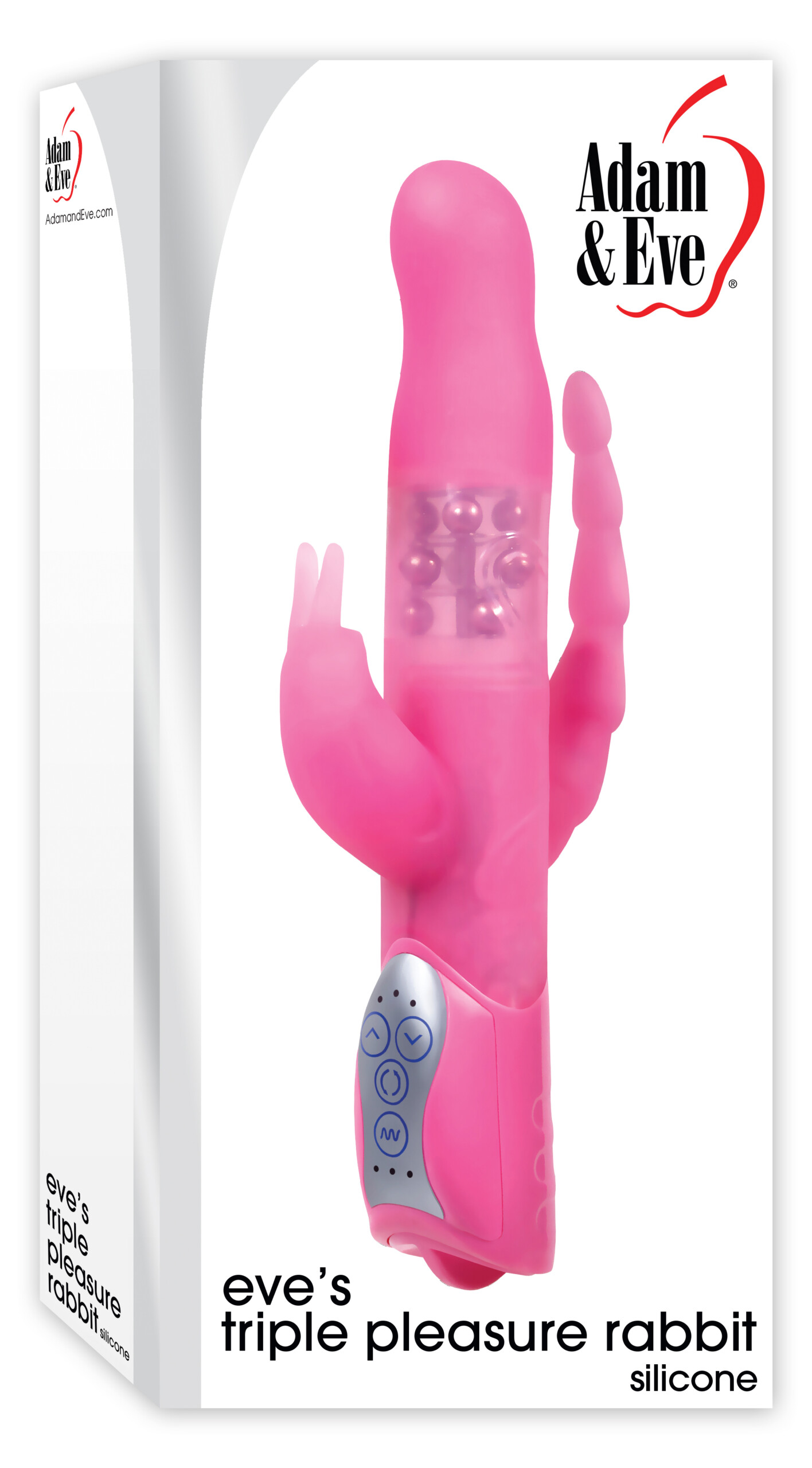 ADAM & EVE TRIPLE PLEASURE RABBIT - Romantic Depot | Adult Sex Toy  Superstore