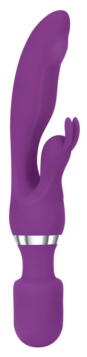 firefighter sex toy Adam & Eve G-Motion Rabbit Wand Vibrator - Romantic Depot