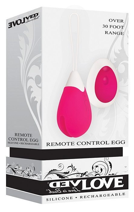 vibrater on clit RECHARGEABLE EGG PINK VIBRATOR REMOTE CONTROL - Romantic Depot