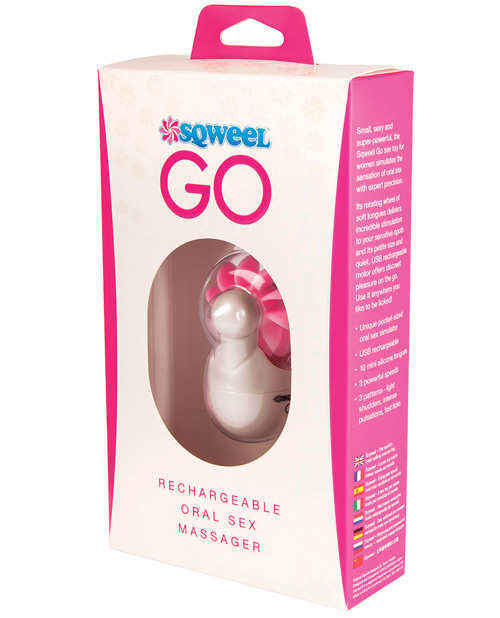 SQWEEL GO RECHARGEABLE WHITE - Romantic Depot