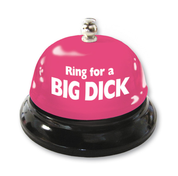 TABLE BELL RING FOR A BIG DICK - Romantic Depot