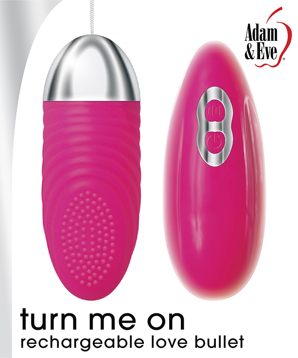 ADAM & EVE TURN ME ON RECHARGEABLE LOVE BULLET - Romantic Depot | Adult Sex  Toy Superstore