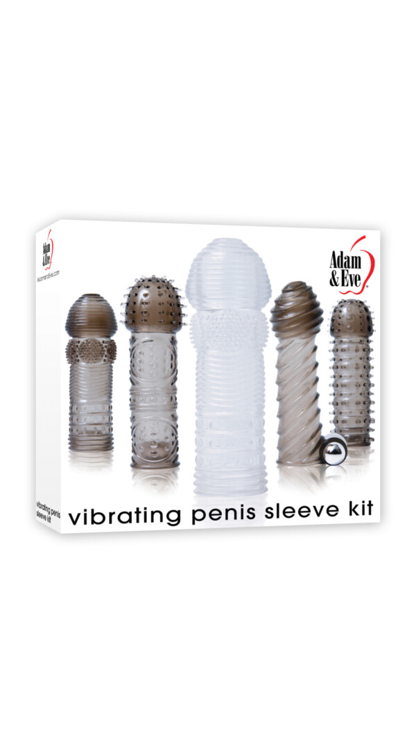 ADAM & EVE VIBRATING PENIS SLEEVE KIT - Romantic Depot | Adult Sex Toy  Superstore
