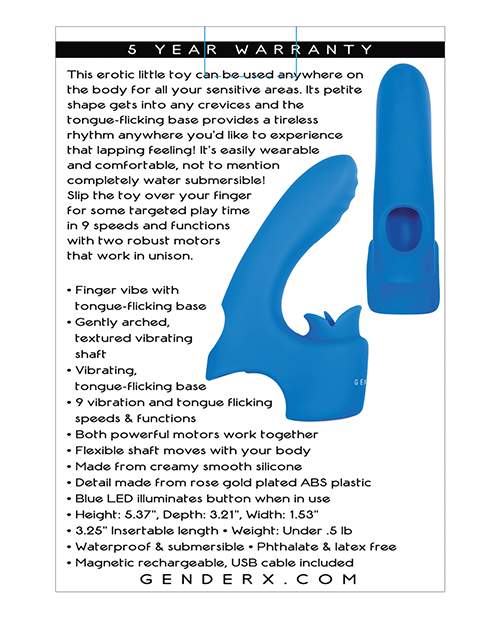 vibrating tongue sleeve TS Toya Da Body main image 1