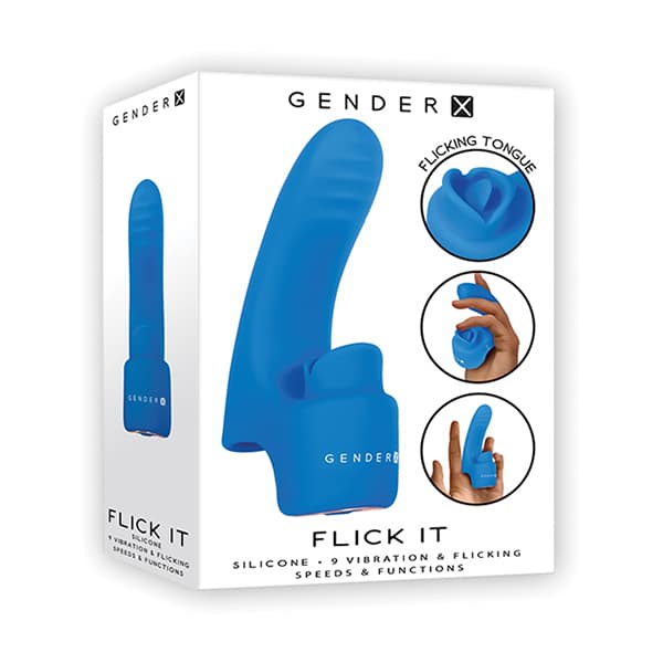 Tongue Wearable Finger Sleeve Vibrator | Romantic Depot