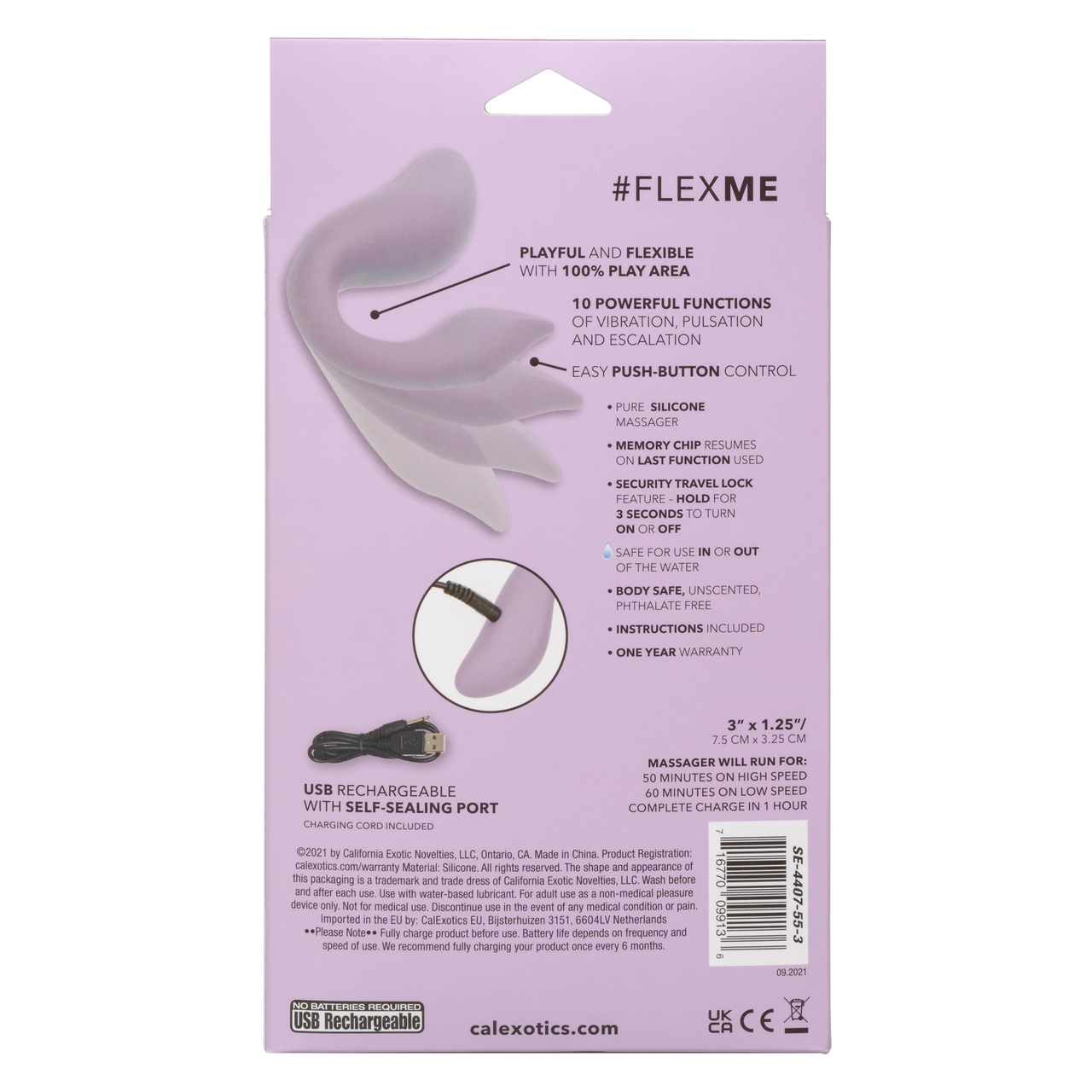 slay #flexme couples vibrator CalExotics Slay #FlexMe main image 0