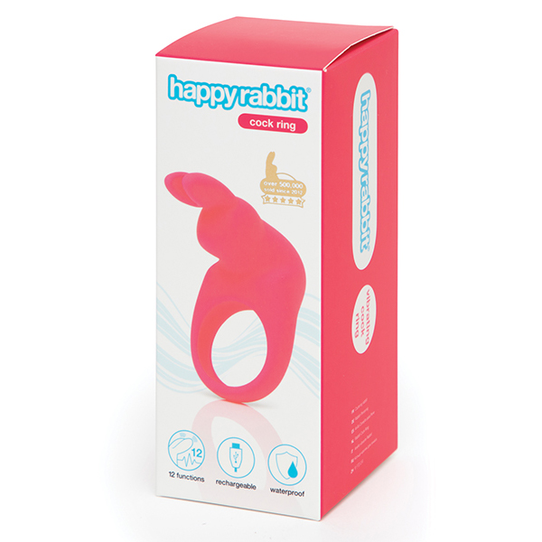 HAPPY RABBIT RABBIT COCK RING PINK 1