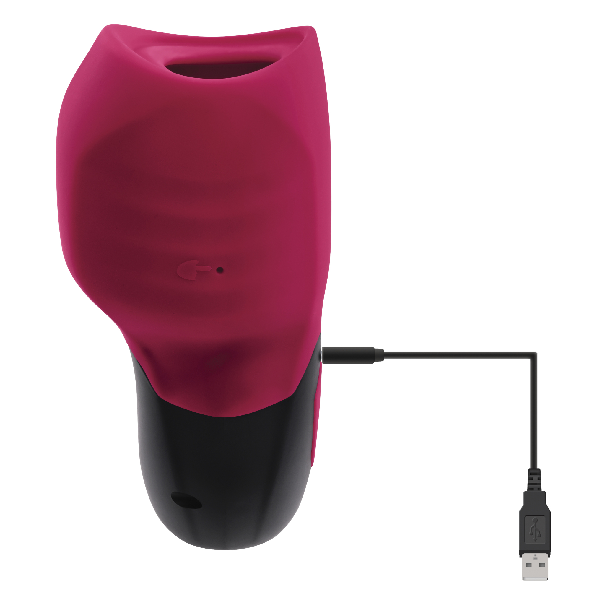 Gender X Body Kisses Rechargeable Vibrating Suction Stroker and Humping Toy