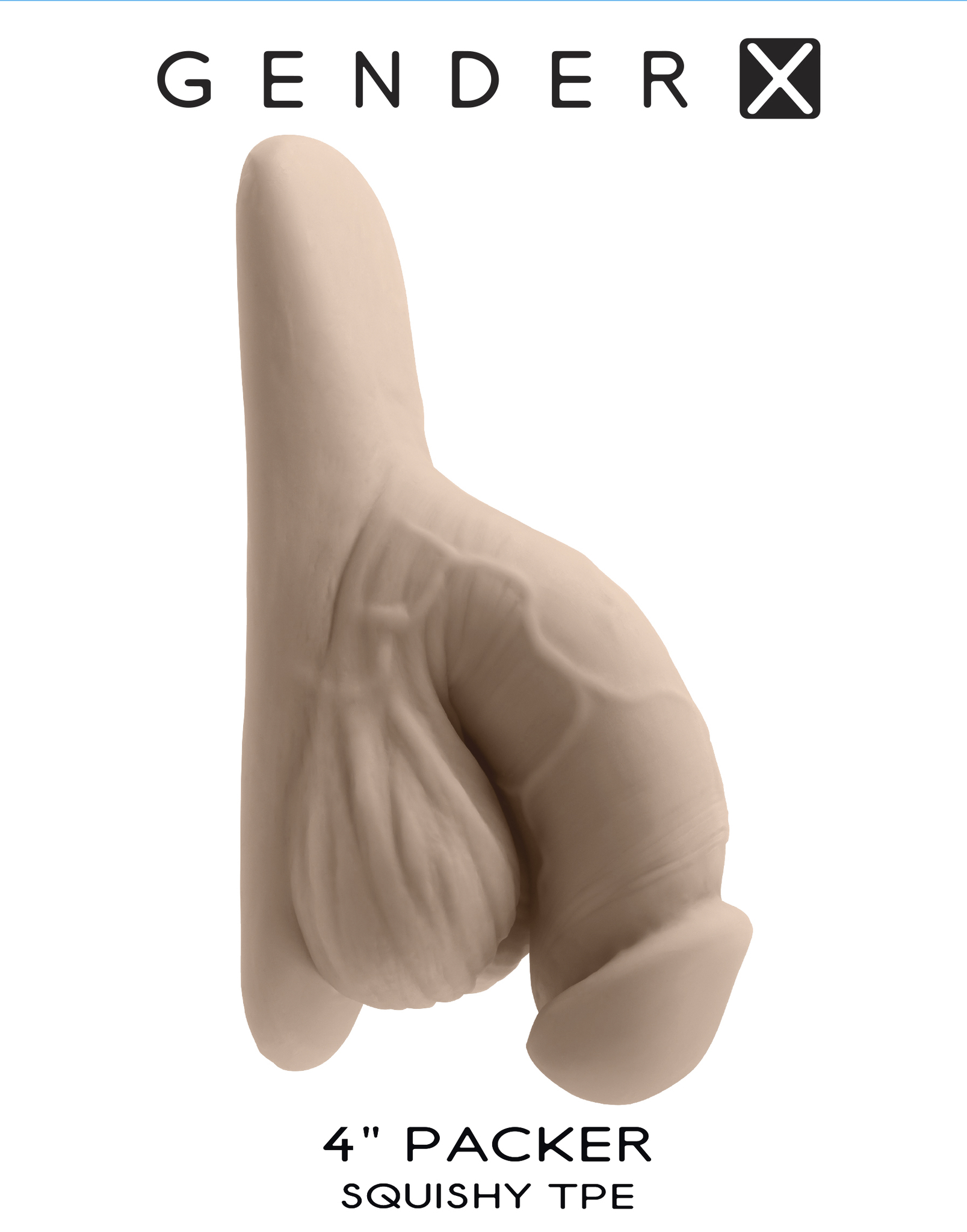 Light-Colored 4in Packer from Gender X - Premium Quality Sex Toy - Romantic  Depot | Adult Sex Toy Superstore