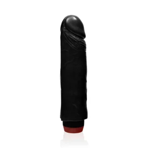 Midnight Black Exotic 7" Vibrating Dildo