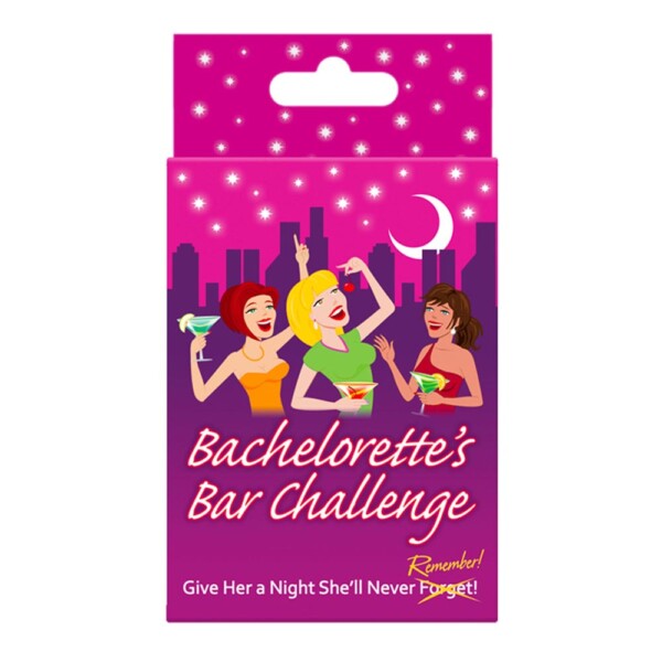 Bachelorette Bar Challenge Girls Last Night Out Card Game - Romantic Depot  | Adult Sex Toy Superstore